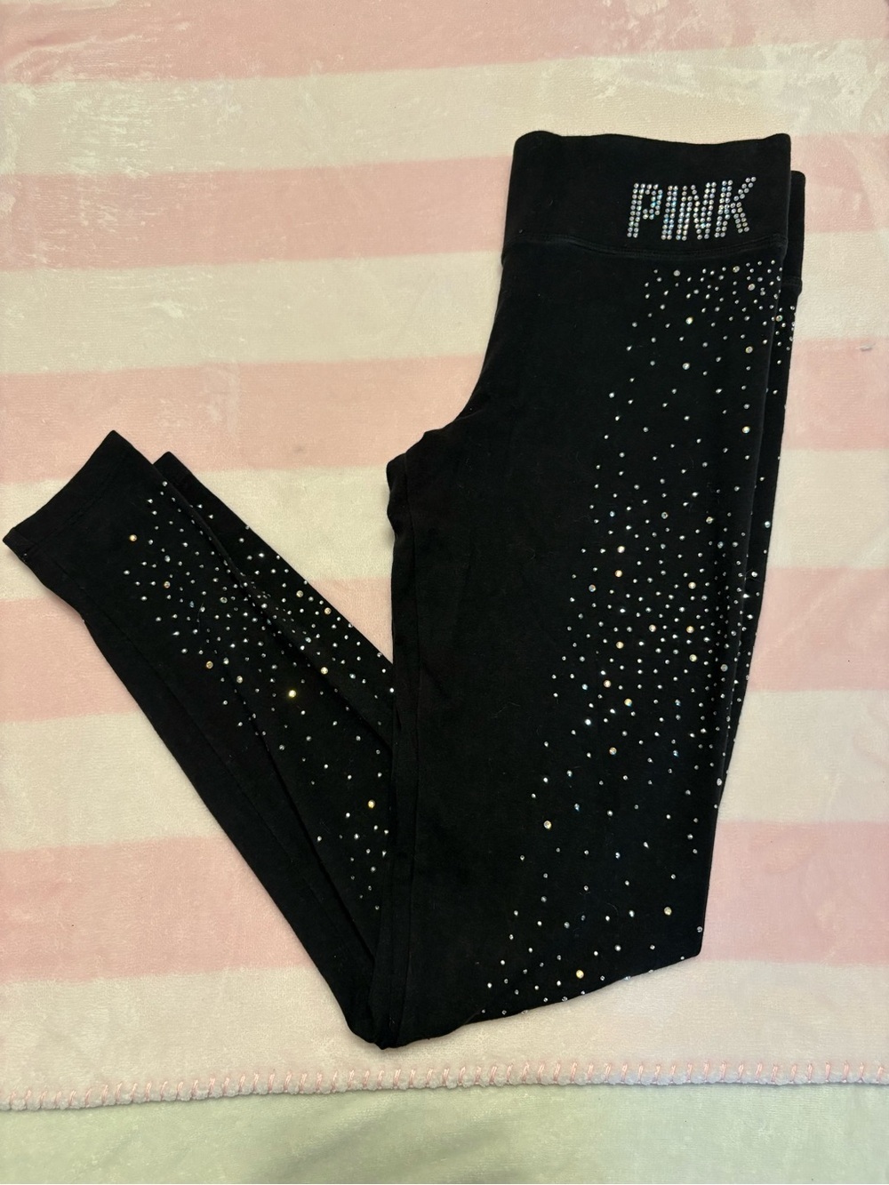 PINK Victoria's Secret Rhinestone Leggings